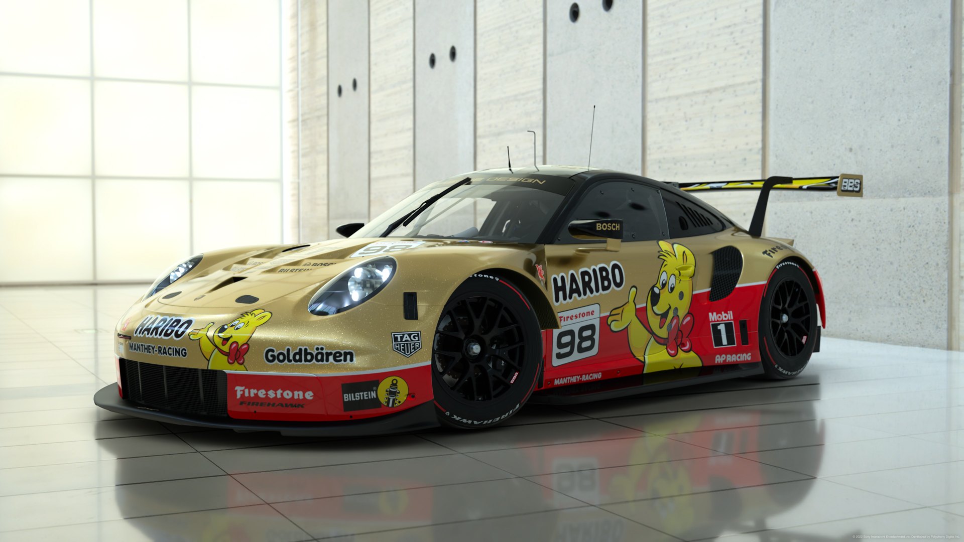Haribo Goldbaren Porsche 911 RSR